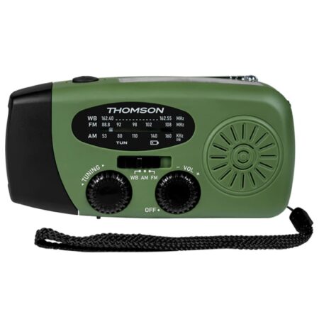 Radio Portable THOMSON Solaire RT260  – Vert – RT260 Tunisie