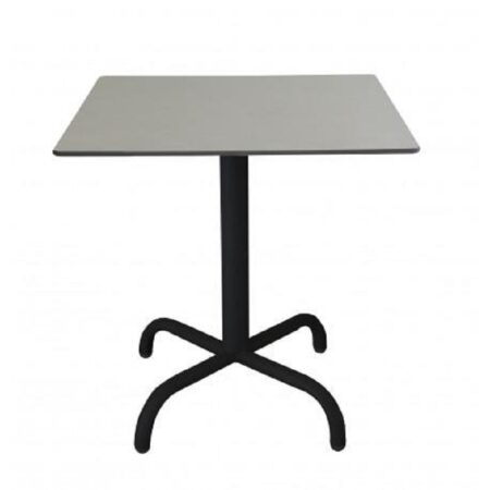 Table Bistrot 70×70 Cm Compact Socle Peinture Sotufab – Noir – TBIS104 Tunisie
