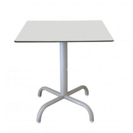 Table Bistrot 70×70 Cm Compact Socle Peinture Sotufab – Blanc – TBIS104 Tunisie