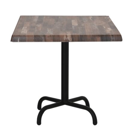 Table Bistrot 70×70 Wz Socle Métallique En Tube Rond – Maracaibo – TBIS093 Tunisie