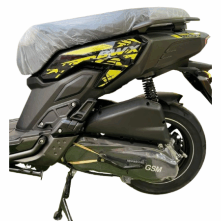 Scooter GSM BWX 125 cc – Noir Brillant – BWX-125-BK Tunisie
