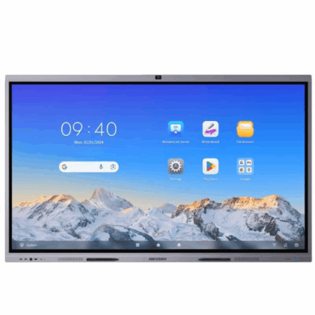Ecran Interactif Hikvision UHD 4K 86&Prime; – DS-D5C86RB-B Tunisie