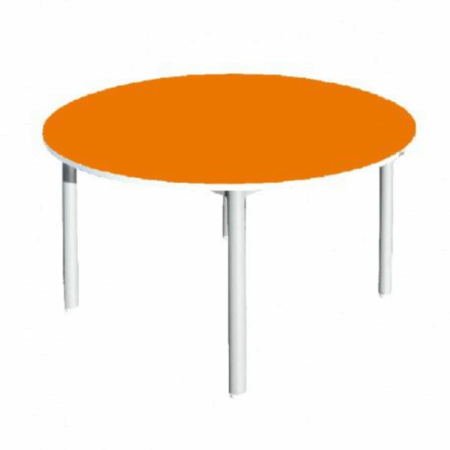 Table Maternelle Ronde D90 Sotufab – Orange – MA14 Tunisie