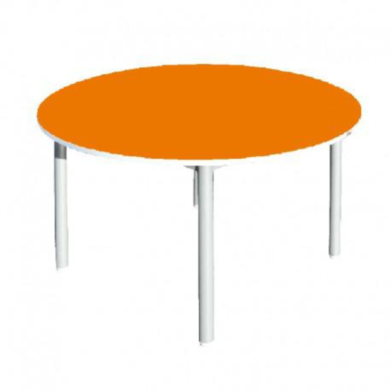 Table Maternelle Ronde D90 Sotufab – Orange – MA14