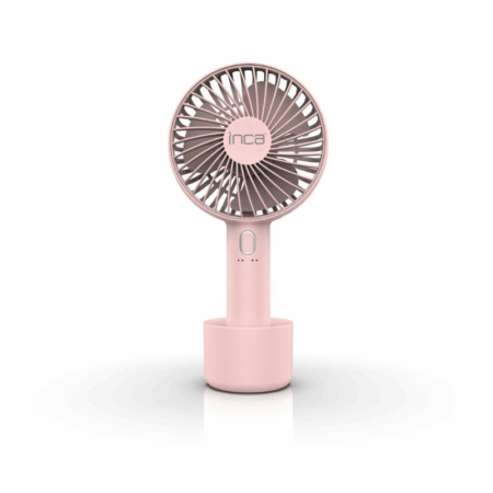 Mini Ventilateur Portable Rechargeable Inca FMI-12B – Rose -FMI-12P Tunisie