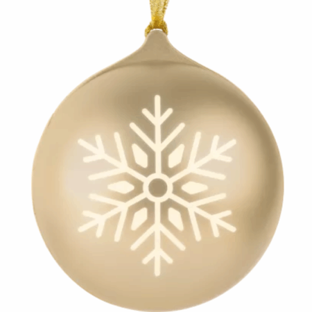 Boule de Noël Lumineuse EPOK avec Enceinte – Gold – XMASBALLGOLD Tunisie
