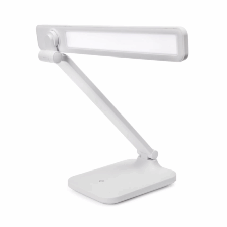 Lampe De Bureau Platinet Rechargeable LED REMUS 5W USB – Blanc -PDL194W Tunisie