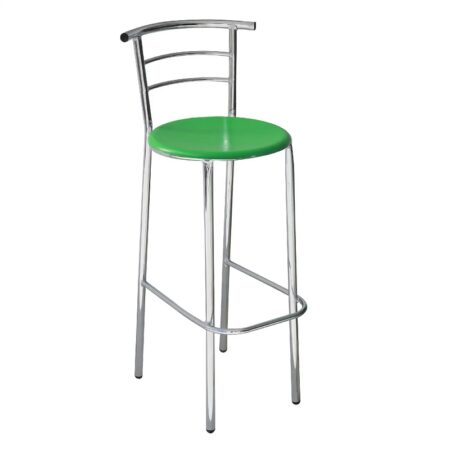 Tabouret Chromé Casa Assise En Werzalit – Pistache – TABC0002 Tunisie