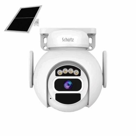 Caméra De Surveillance Externe Schutz Solaire 4MP Ultra HD Blanc – SH-GIC-WSP Tunisie