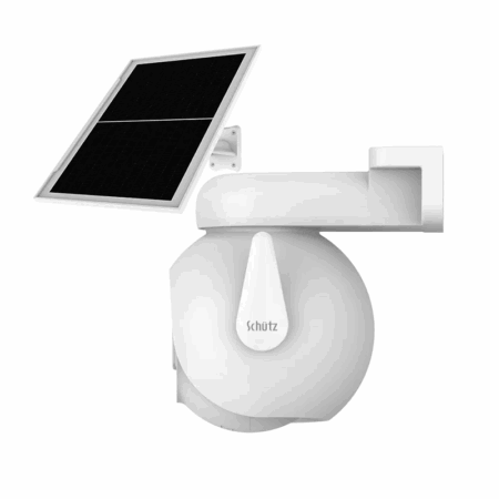 Caméra De Surveillance Externe Schutz Solaire 4MP Ultra HD Blanc – SH-GIC-WSP Tunisie