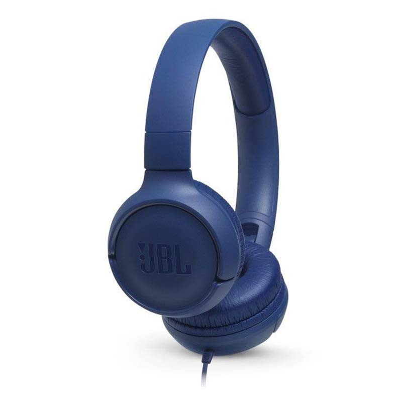 Micro Casque JBL T500 Filaire – Bleu – 93994 - JBL