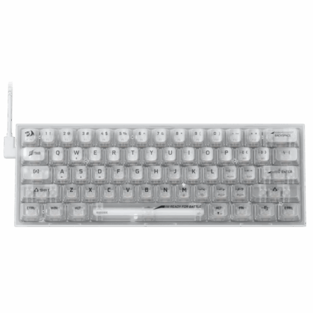 Clavier Mécanique Gamer REDRAGON FIZZ K617CT-RGB  TRANSPARENT Tunisie