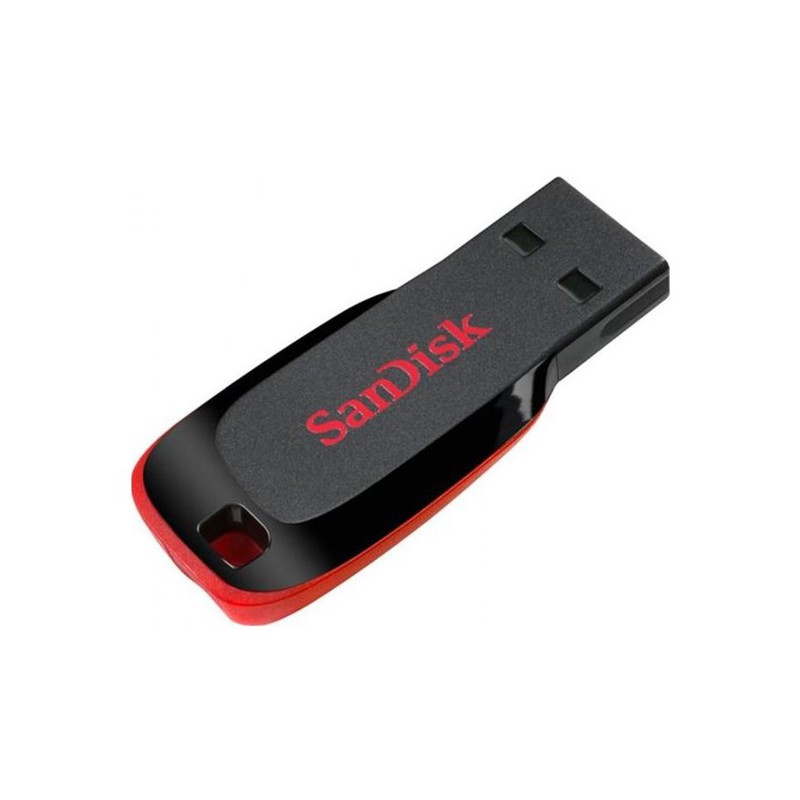 Clé USB SANDISK Cruzer Blade 32GB USB 2.0 – Noir&Rouge – SDCZ50-032G-B35 - SanDisk