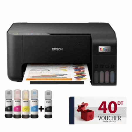 Imprimante à Réservoir Intégré Epson Ecotank L3210 3en1 Couleur – C11CJ68403 Tunisie