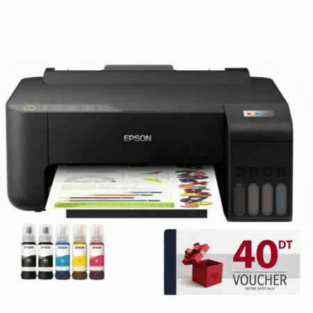 Imprimante à Réservoir Intégré Epson Ecotank L1250 Couleur WI-FI – Noir – C11CJ71403 Tunisie