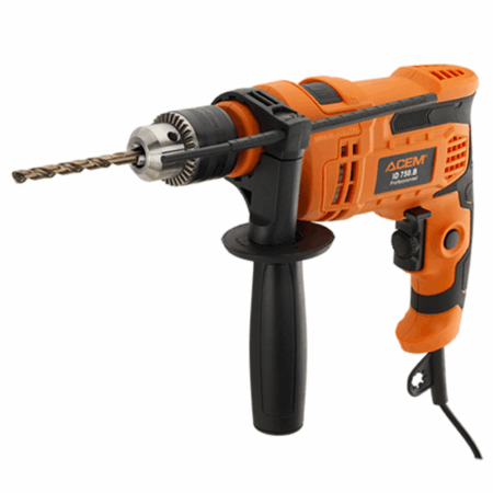 Perceuse à percussion 750W 13mm ID750B – ACEM Tunisie