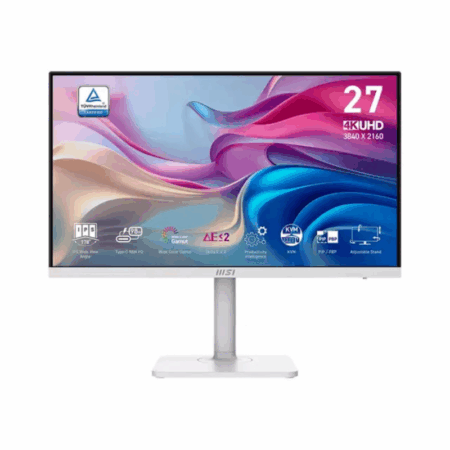 Ecran MSI MD272UPHW 27&Prime; IPS 4K 60 HZ  – Blanc- 9S6-3PB19H-279 Tunisie
