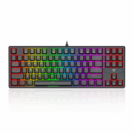 Clavier Gaming Filaire Mécanique T-Dagger Vex 108 TKL RGB – Noir – T-TGK333 Tunisie