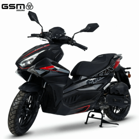 Scooter GSM MBX 125cc – Noir – MBX-125-BK Tunisie