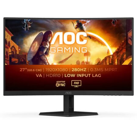 Ecran Gaming AOC C27G4ZXE 27 » Full HD Incurvé 280 Hz Noir – C27G4ZXE Tunisie