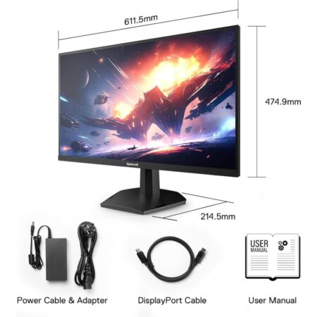 Ecran Gaming REDRAGON Opal II 27&Prime; 2K 180 Hz IPS – GM27X5QIPS Tunisie