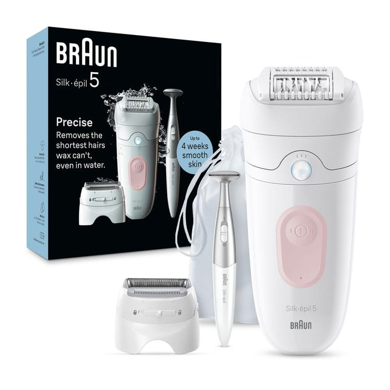 Épilateur Braun Silk épil 5 SE5-230 Wet & Dry Blanc - Braun