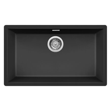 Évier Graniteck Focus 76 cm SMILE.76B Noir Tunisie
