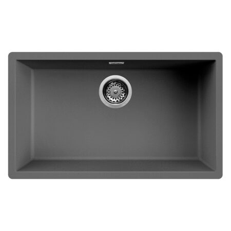 Évier Graniteck Focus 76 cm SMILE.76G Gris Tunisie