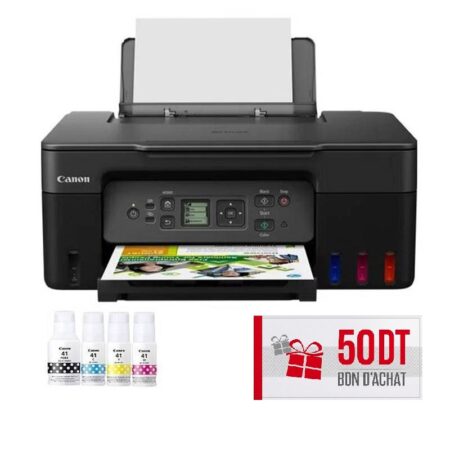 Imprimante Jet D&rsquo;encre Multifonction Canon Pixma G3430 Wi-fi Tunisie