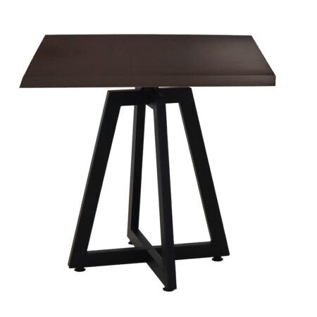 Table Bistrot Mega 70×70 Cm Werzalit Socle Métallique Sotufab – Wingue – TBIS135 Tunisie
