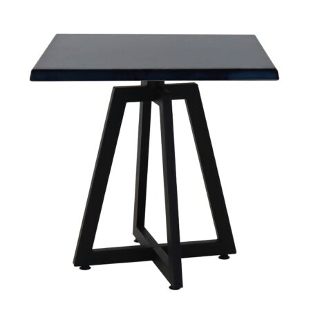 Table Bistrot Mega 70×70 Cm Werzalit Socle Métallique Sotufab – Noir – TBIS135 Tunisie