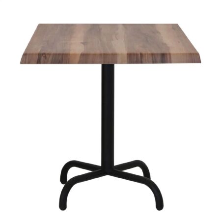 Table Bistrot 70×70 Wz Socle Métallique En Tube Rond – Indien – TBIS093 Tunisie