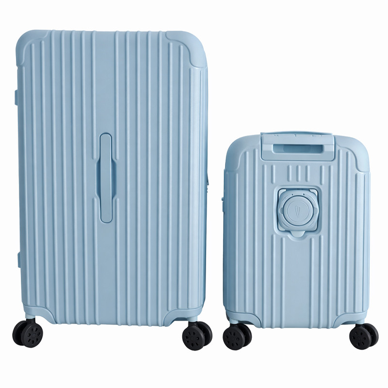 Set De 2 Valises Cabine Krute Bleu – 8V0000003