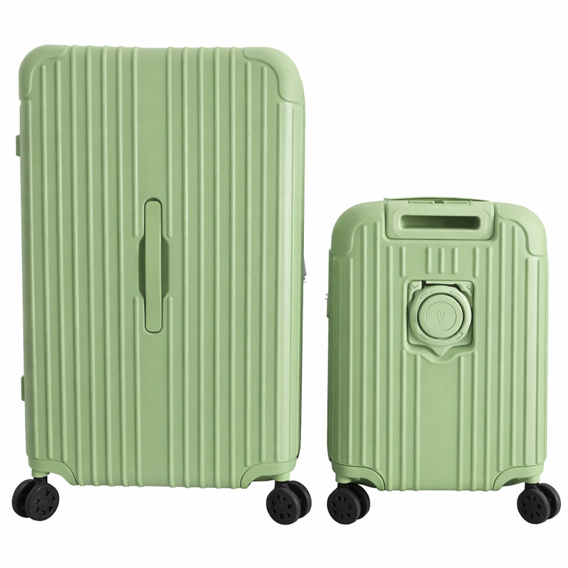 Set De 2 Valises Cabine Krute Vert – 8V0000002