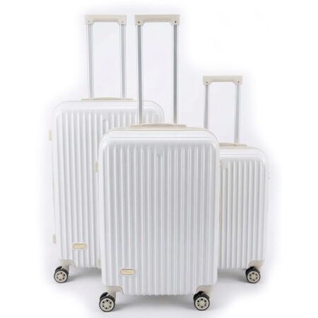 Set De 3 Valises Hund Red HR01 Blanc – 8V0000102 Tunisie