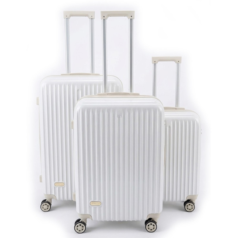 Set De 3 Valises Hund Red HR01 Blanc – 8V0000102