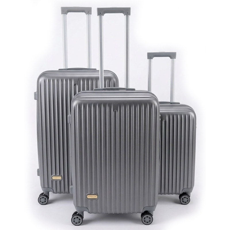 Set De 3 Valises Hund Red HR01 Gris – 8V0000101