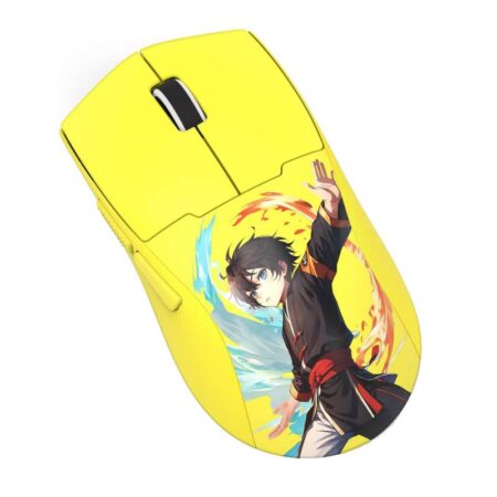 Souris Sans Fil Gamer Redragon K1ng Max Jaune – M918AKB-PRO Tunisie