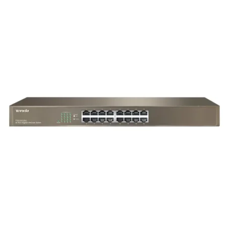 Switch De Bureau Tenda 16-port Gigabit Ethernet – Marron – TEG1016G Tunisie