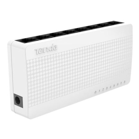 Switch De Bureau Tenda S108v8 Ethernet 8 Ports 10/100 Mbps – Blanc – S108 Tunisie