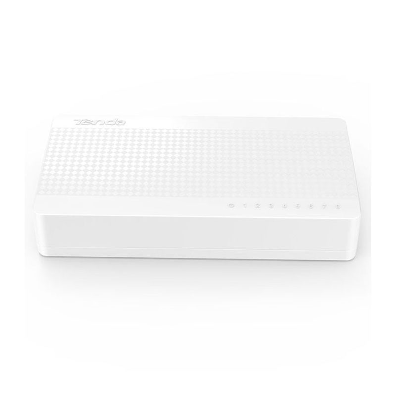 Switch De Bureau Tenda S108v8 Ethernet 8 Ports 10/100 Mbps – Blanc – S108