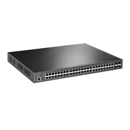 Switch Administrable Tp-link L2+ 52 Ports Gigabit Avec 48 Ports Poe+ – Noir -TL-SG3452P Tunisie