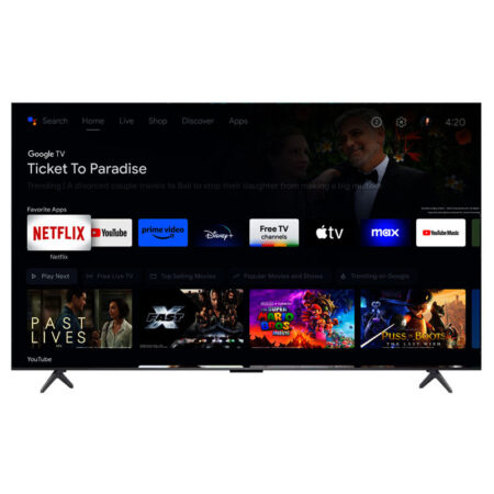 Téléviseur TCL 55C6K QLED Mini LED 4K Smart Google TV Noir Tunisie