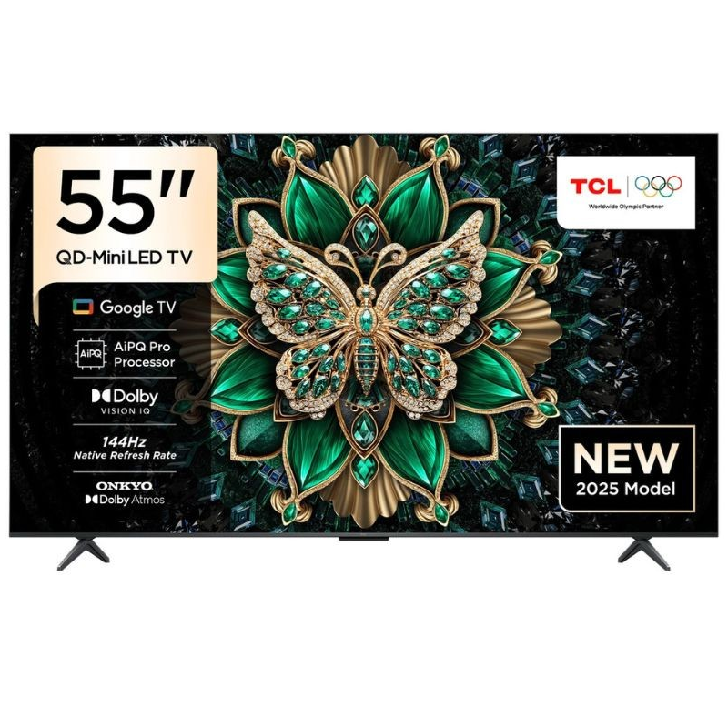 Téléviseur TCL 55C6K QLED Mini LED 4K Smart Google TV Noir - Google