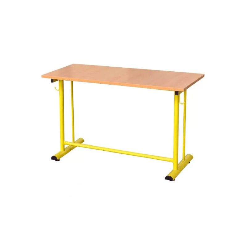 Table Ecolier Biplace À Dégagement Latéral Secondaire – Hêtre – TE03