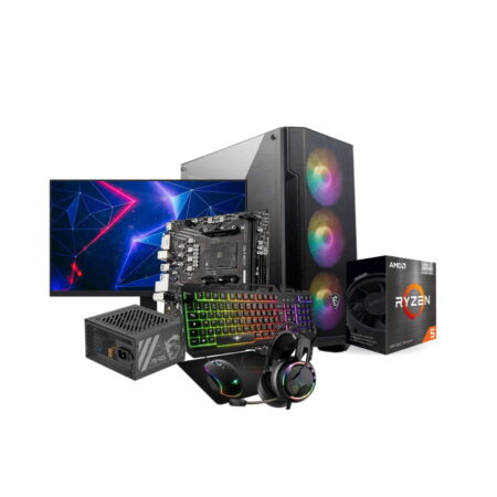 Pc de Bureau Gamer Shadow Hunter Amd Ryzen 5 16Go – Noir Tunisie