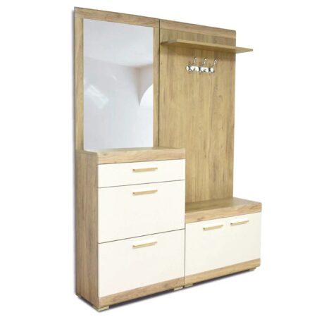 Meuble D&rsquo;entrée Zenith – Denver & Beige – PC48DV/BG00 Tunisie