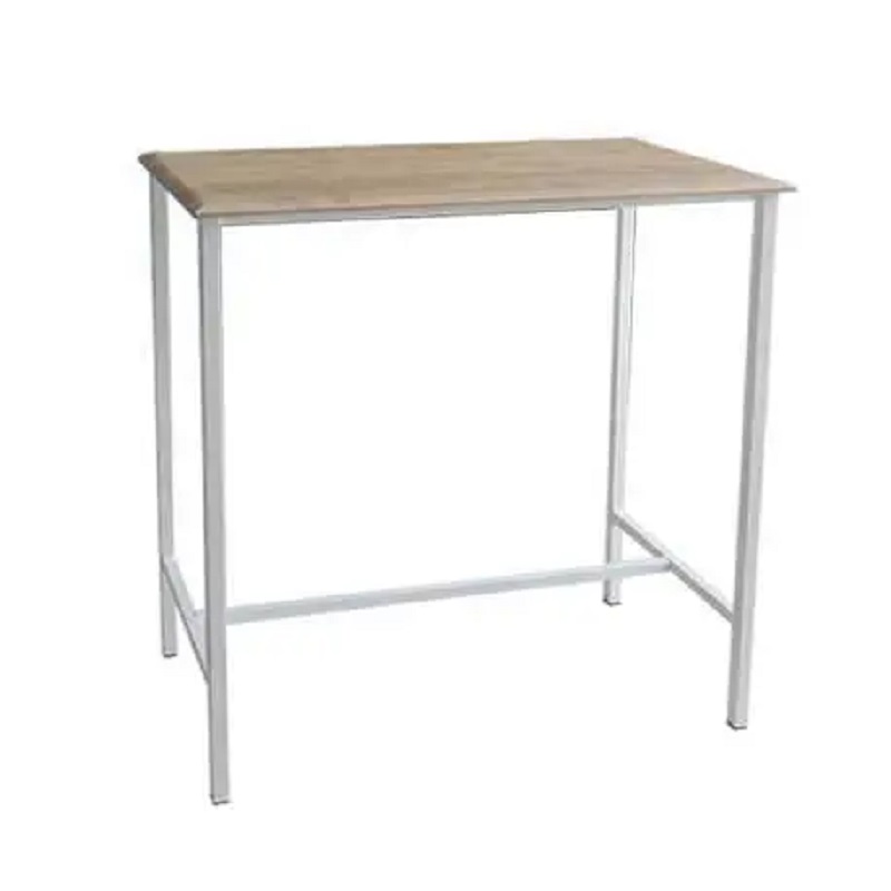 Table Haute Alba 110×60 Cm Socle Blanc Sotufab – Denver – TPIZ039DV