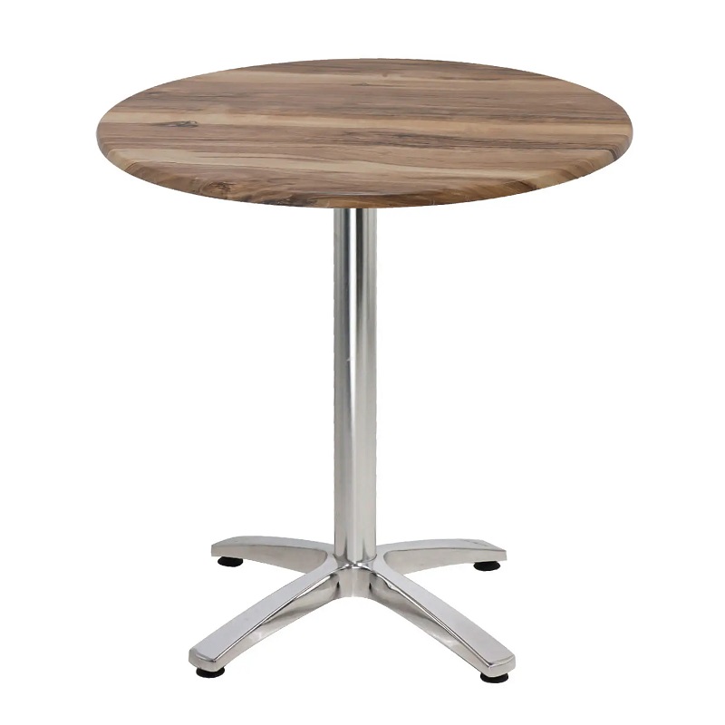Table Bistrot D70 Cm Werzalit Socle Allum 4 Branches Sotufab – TBIS028