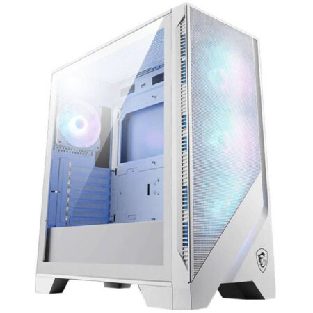 Boitier Pc Gamer MSI MAG Forge 320R airflow – Blanc – 306-7G23W21-HH9 Tunisie